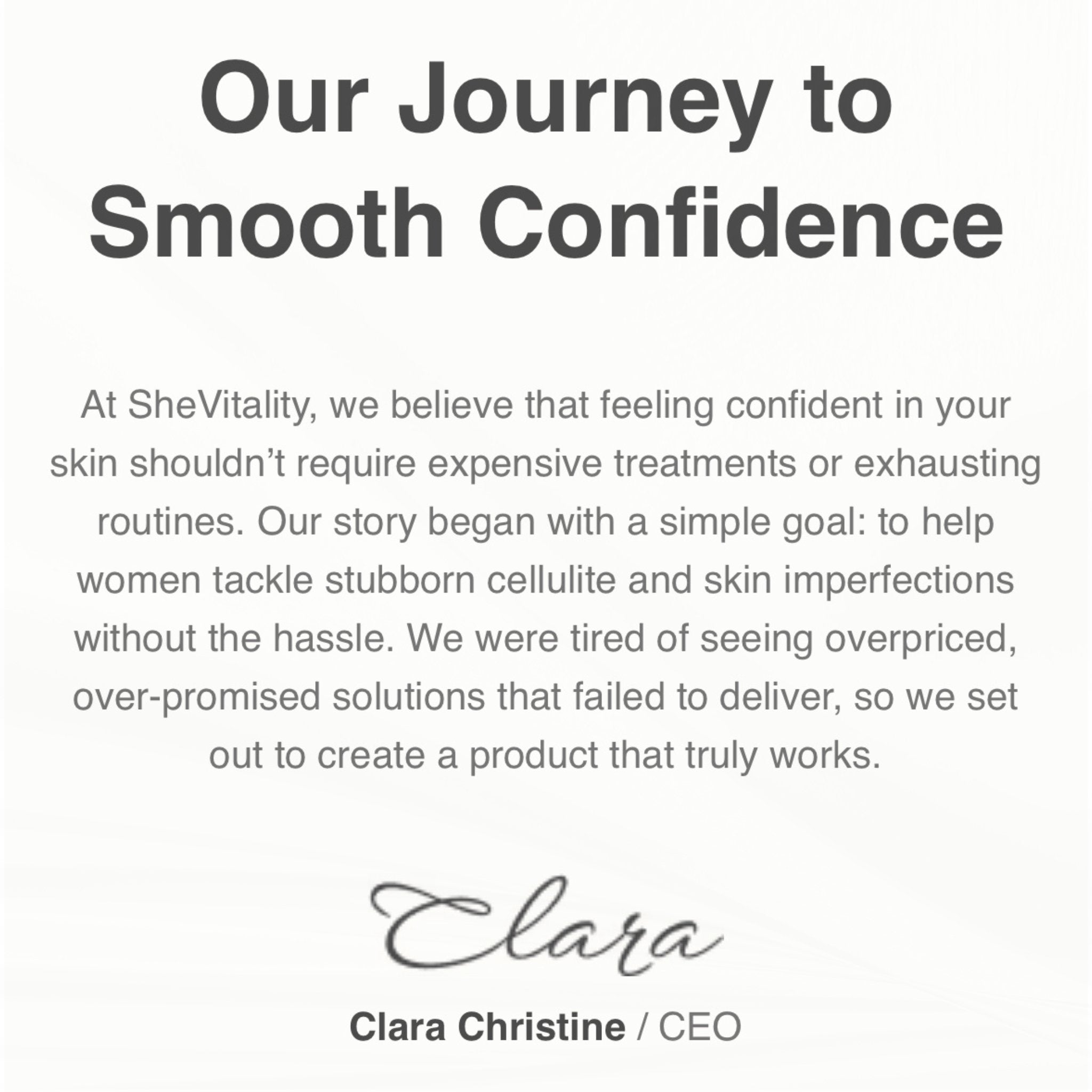 SheVitality™ Cellulite Relief In 30 Days